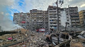 Banlieue sud de Beyrouth, Haret Hreik, le 27 novembre 2024.