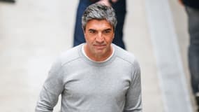 L'entraîneur David Guion, à Nîmes le 2 mai 2021