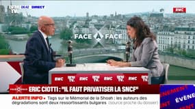 Éric Ciotti veut déposer une proposition de loi "visant à privatiser la SNCF"