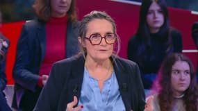 La porte-parole du gouvernement, Sophie Primas, le 5 février 2025 sur le plateau de BFMTV