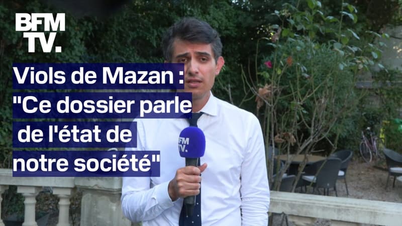 Viols de Mazan: l'interview en intégrale de la plaignante, Stéphane Babonneau