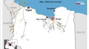 LES INSURGÉS LIBYENS SE BATTENT POUR LE CONTRÔLE DE BREGA