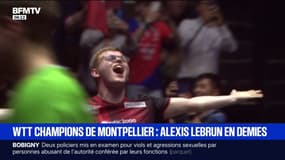 Alexis Lebrun qualifié en demies finales du WTT Champions