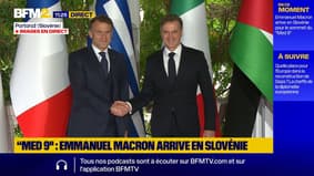 Sommet "Med9": Emmanuel Macron en déplacement en Slovénie