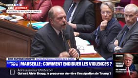 Éric Dupond-Moretti, Minister of Justice, on the violence in Marseille: " The Minister of the Interior and I are taking action"