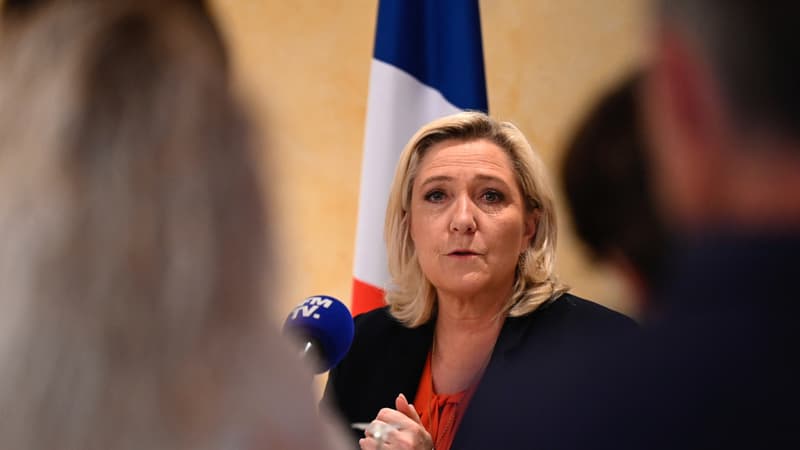 Législatives: Marine Le Pen veut être présidente du groupe parlementaire RN à l'Assemblée nationale