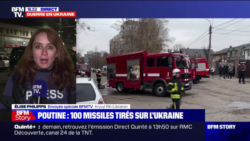 Une centaine de missiles russes tirés sur l'Ukraine