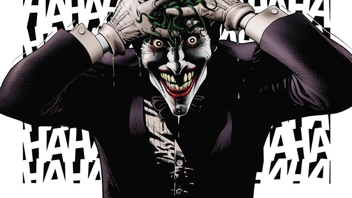 Le Joker dans Killing Joke de Brian Bolland et Alan Moore Le Joker dans Killing Joke de Brian Bolland et Alan Moore