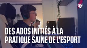 Stage d'été: des ados initiés à la "pratique saine" de l'esport