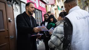 Le député insoumis Sébastien Delogu le 19 novembre 2025 à Marseille 