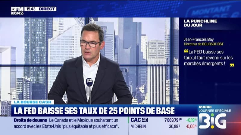 La bourse cash : 