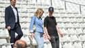Kyril Louis-Dreyfus au côtés de sa mère Margarita au Stade Vélodrome en 2016