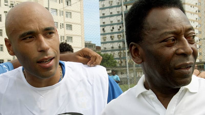 Edinho et Pelé