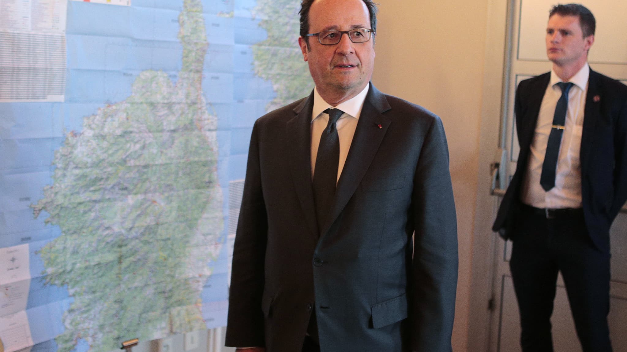François Hollande à Bastia 2 mars 2017 François Hollande à Bastia 2 mars 2017