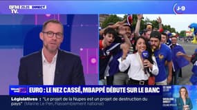 Euro : le nez cassé, Mbappé débute sur le banc - 21/06