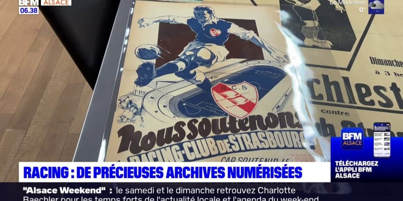 Racing Club de Strasbourg: de précieuses archives numérisées