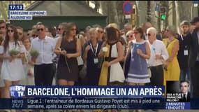 Attentats: un an après, Barcelone se souvient 