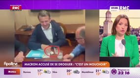 Emmanuel Macron accusé de se droguer: "C'est un mouchoir" 