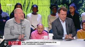 A la Une des GG : Macron pointe l'irresponsabilité de la septuagénaire blessée à Nice, choquant ? - 25/03