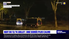 Île-de-France: la soirée du 13 au 14 juillet a été plus calme que l'année dernière