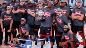 Le Heat fête son titre champion de conférence Est avant de défier les Lakers
