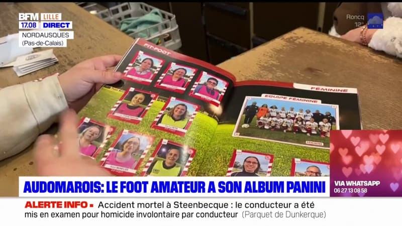 Le club de football de Bonningues-lès-Ardres créer son propre album Panini