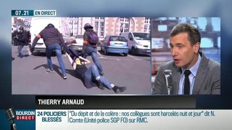 Thierry Arnaud: Manifestations anti-loi El Khomri: le gouvernement est tombé dans le piège des casseurs - 29/04