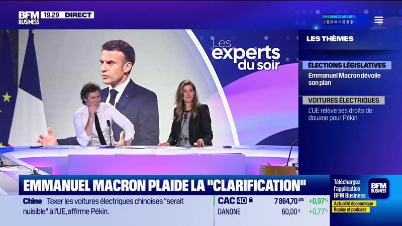 Emmanuel Macron plaide la 