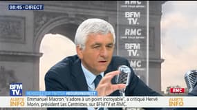 Hervé Morin face à Jean-Jacques Bourdin en direct