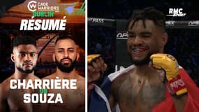 CW153 / Résumé : Morgan Charrière l'emporte après un violent TKO à la fin du 1er round
