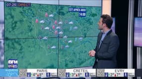 Météo Paris-Ile-de-France du lundi 9 janvier 2017: Un ciel gris et quelques averses pour la journée