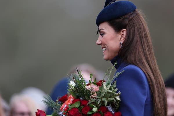 La princesse de Galles Kate, lors de sa dernière apparition publique, le 25 décembre 2023.