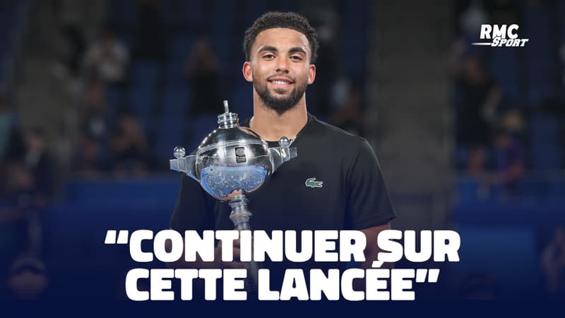 Tennis / Tokyo : Après son 3e titre en carrière, Fils veut "continuer sur cette lancée"