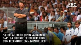 "Je dis à Loulou qu'on va gagner 5-4" : le pronostic dingue de Courbis après le légendaire 5-4 entre l'OM et Montpellier