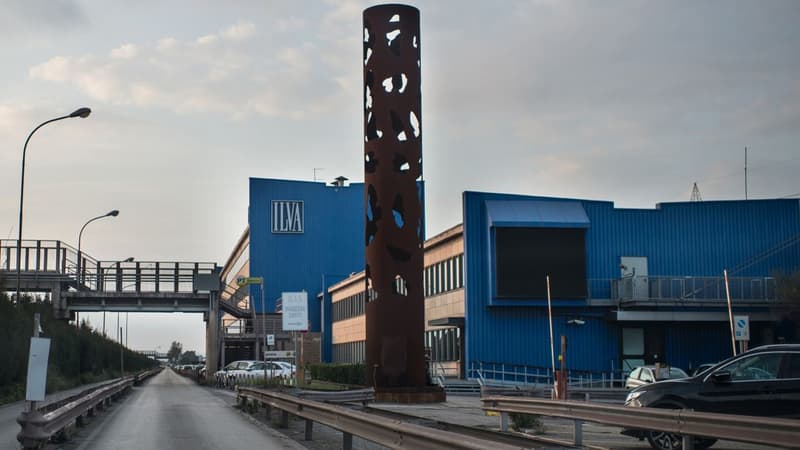 L'aciérie Ilva de Taranto