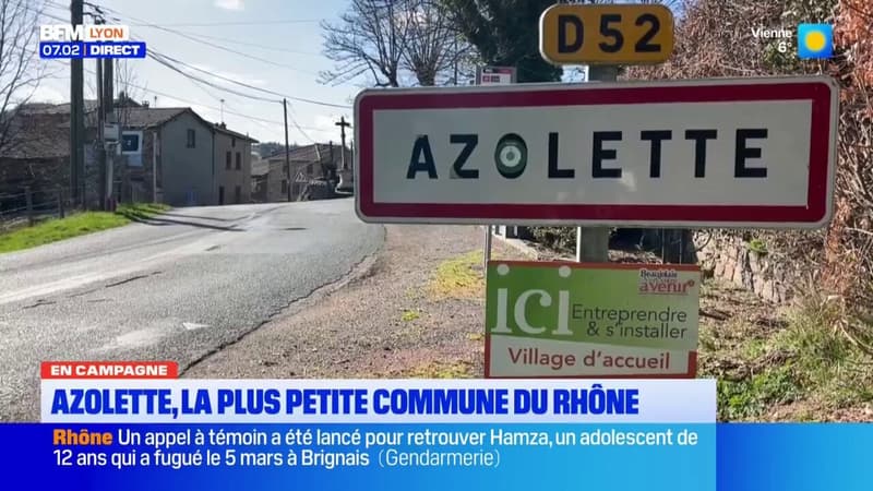 Elections : La campagne à Azolette, la plus petite commune du Rhône