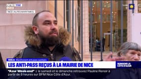 Nice: des manifestants anti-pass sanitaire reçus à la mairie