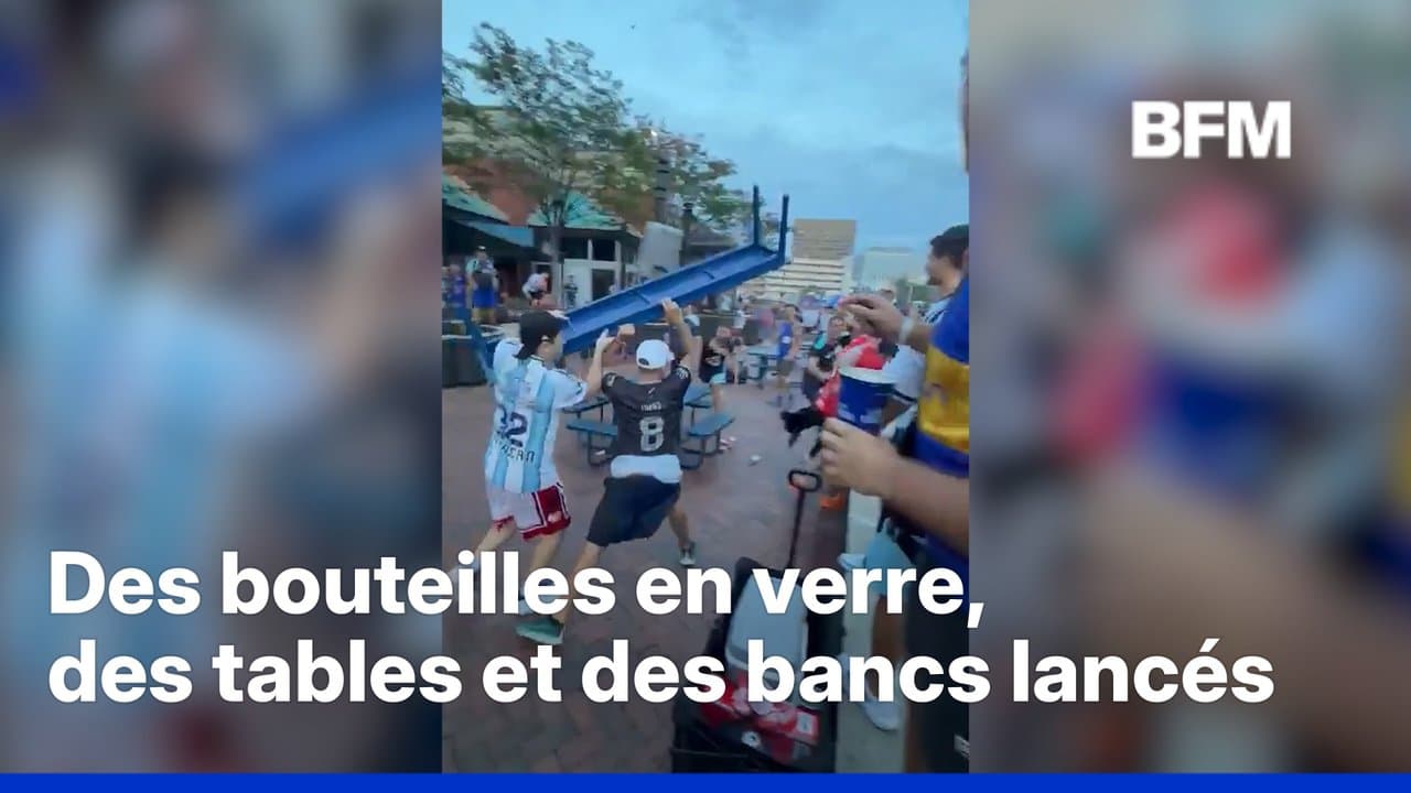 Mondial: des supporters argentins se battent entre eux avant Angleterre - Argentine