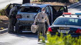 La voiture de Tiger Woods expertisée après l'accident de la star