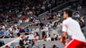 Le public de Roland-Garros lors de la demi-finale de Djokovic