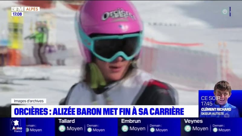 Orcières: Alizée Baron met fin à sa carrière