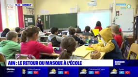 Ain : le retour du masque à l'école