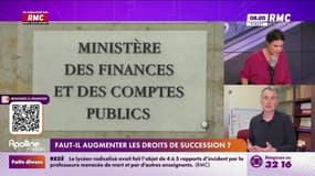 Droit de succession: "C'est pour ça que cet impôt est impopulaire mais pas moins nécessaire" affirme Vincent Drezet 