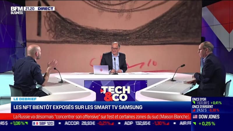 Les NFT débarqueront bientôt sur les écrans des smart TV Samsung :