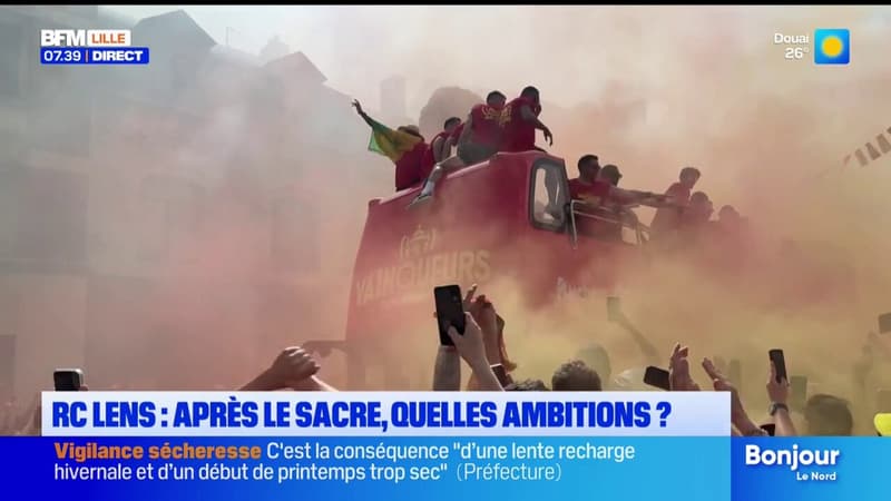 RC Lens : après le sacre, quelles ambitions ?