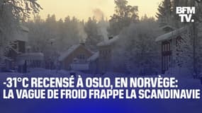 Une vague de froid s'abat sur la Scandinavie avec un record de -31°C à Oslo en Norvège