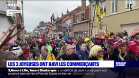 Dunkerque: les Trois Joyeuses ont fait le bonheur des commerçants