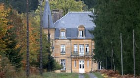 Le "Château du Sautou" appartenant à Michel Fourniret, près de Ville-sur-Lumes, le 27 octobre 2020 dans les Ardennes