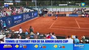 Le Touquet: dernier jour de la junior Davis cup, la compétition de tennis