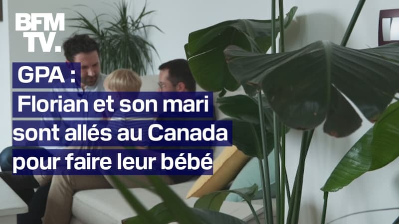GPA : Florian et son mari sont allés au Canada pour faire leur bébé